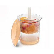 Деликатесница СК 1,4 л с персиковой крышкой Tupperware