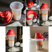 Мини шейкер Tupperware 350 мл красный