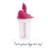 Міні шейкер Tupperware 350 мл рожевий Міні шейкер Tupperware 350 мл рожевий