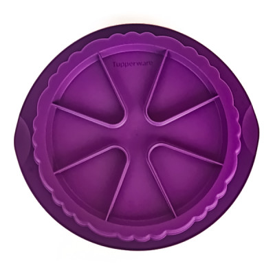 Силиконовая форма для открытого пирога Tupperware фиолетовая Силиконовая форма для открытого пирога Tupperware фиолетовая