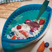 Силиконовый контейнер Ultimate 1 л Tupperware голубой