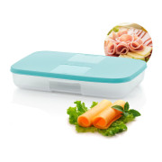 Контейнер Система холодильник 650мл Tupperware с голубой крышкой