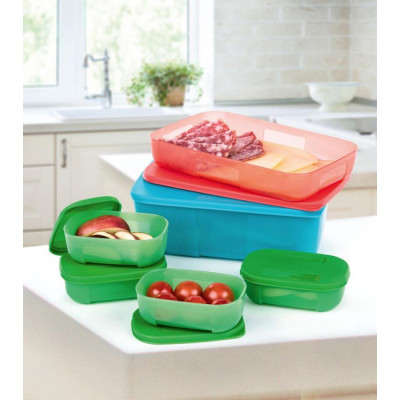 Контейнер Система холодильник 140 мл зелений Tupperware Контейнер Система холодильник 140 мл зелений Tupperware