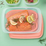 Контейнер Полный состав 1,5л лососевый Tupperware