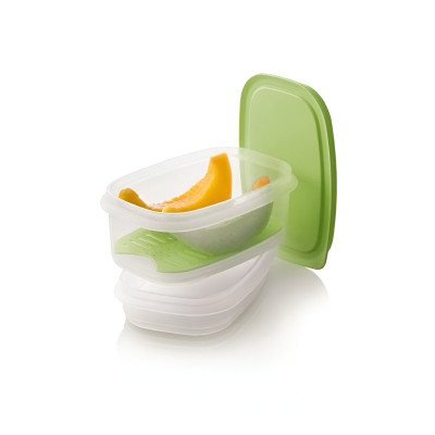 Набор емкостей Полный состав 260 мл и 640 мл малый салатовый Tupperware Набор емкостей Полный состав 260 мл и 640 мл малый салатовый Tupperware