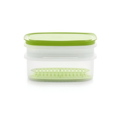 Набор емкостей Полный состав 260 мл и 640 мл малый салатовый Tupperware Набор емкостей Полный состав 260 мл и 640 мл малый салатовый Tupperware