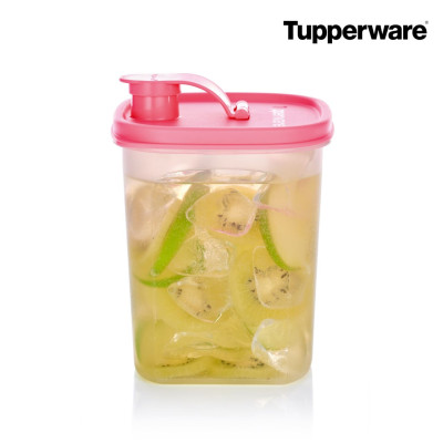 Контейнер Универсал 1л Tupperware с розовой крышкой Контейнер Универсал 1л Tupperware с розовой крышкой