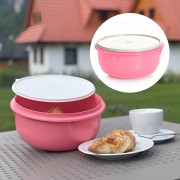 Замесочное блюдо 3 л розовое Tupperware