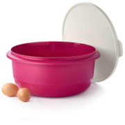 Замесочное блюдо Профи 3,5л Tupperware розовое