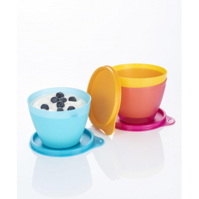 Герметичная чаша Новая Классика 400мл Tupperware 3 шт Герметичная чаша Новая Классика 400мл Tupperware 3 шт